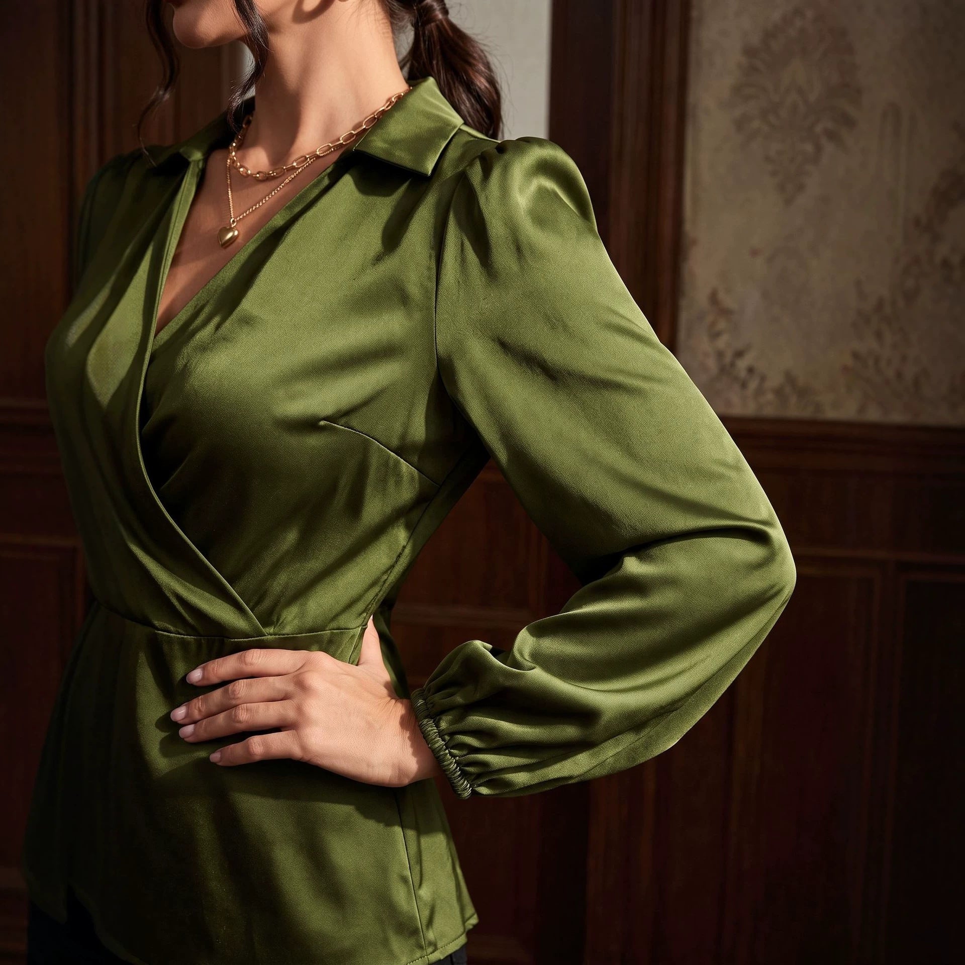 Celeste Tie-Waist Blouse