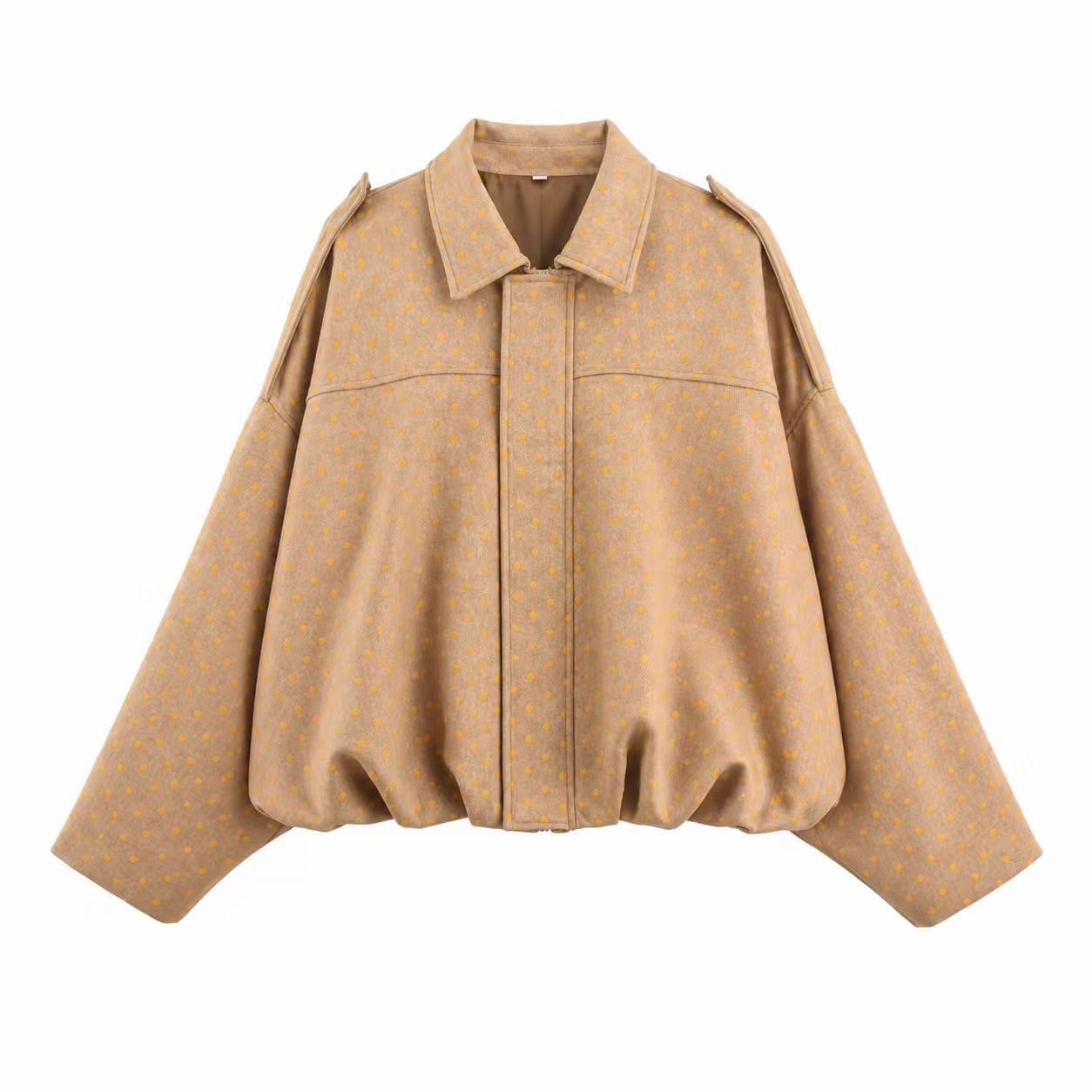 Sienna Relaxed Suede-Style Jacket