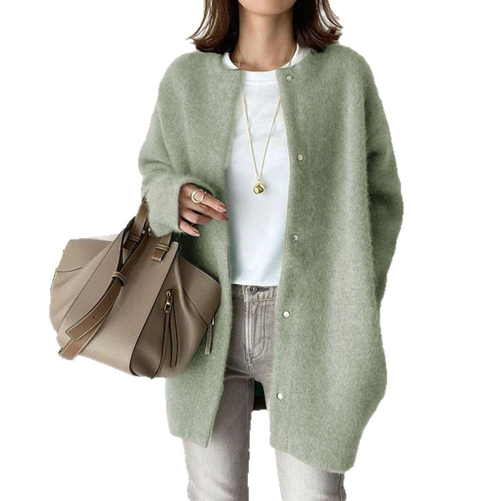 Elara Soft-Knit Longline Jacket