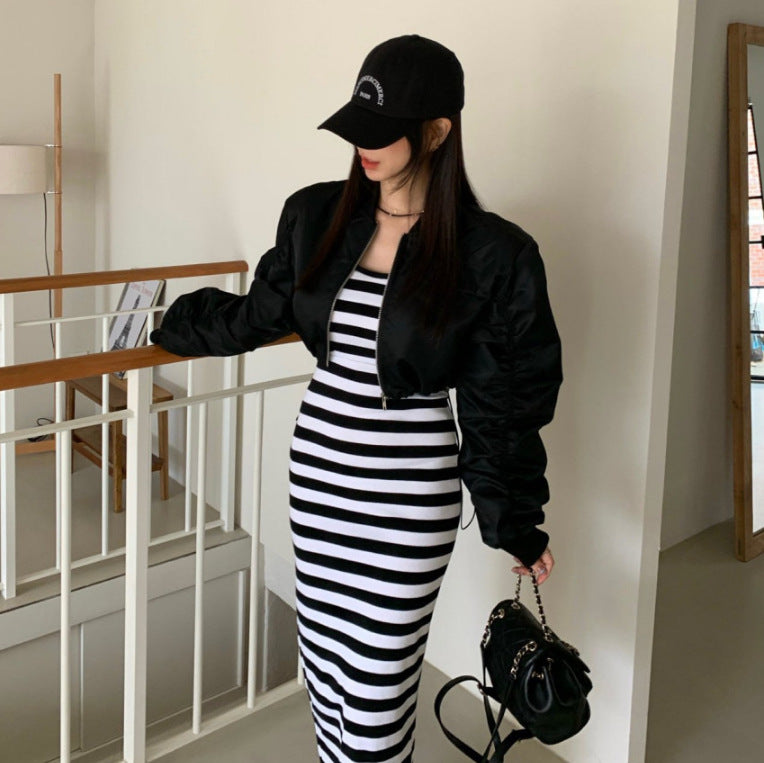 Women's Retro Baseball Jacket