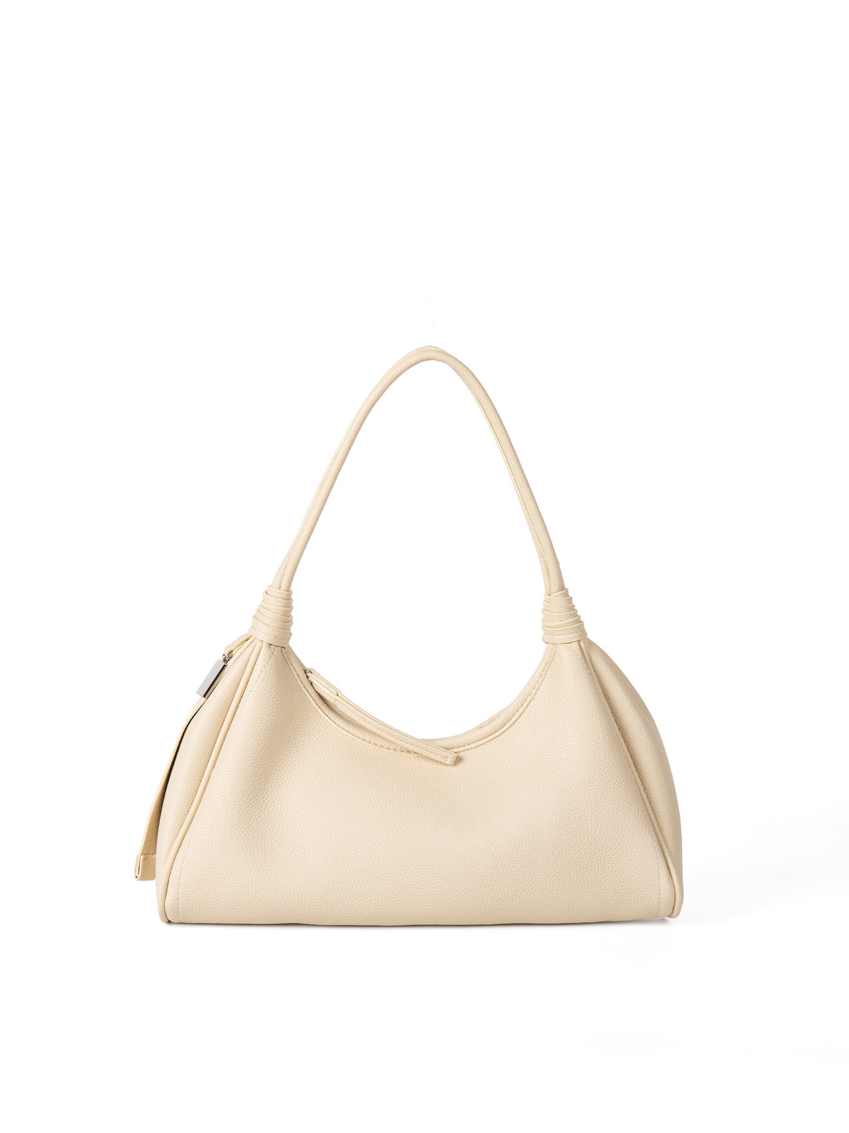 Lychee Pattern Soft Leather Handbag