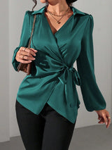 Celeste Tie-Waist Blouse