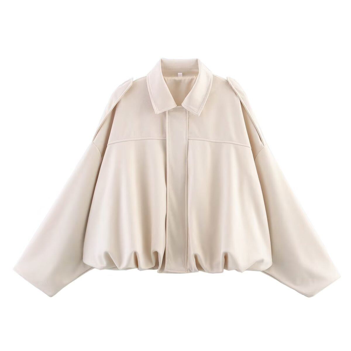 Sienna Relaxed Suede-Style Jacket