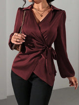 Celeste Tie-Waist Blouse