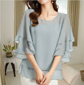 Loose Casual Chiffon Shirt