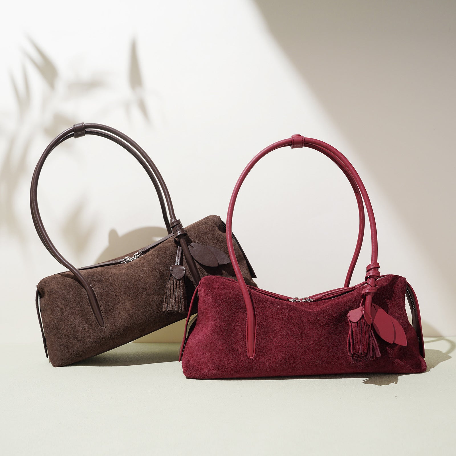 Genuine Leather Matte Tote Bag