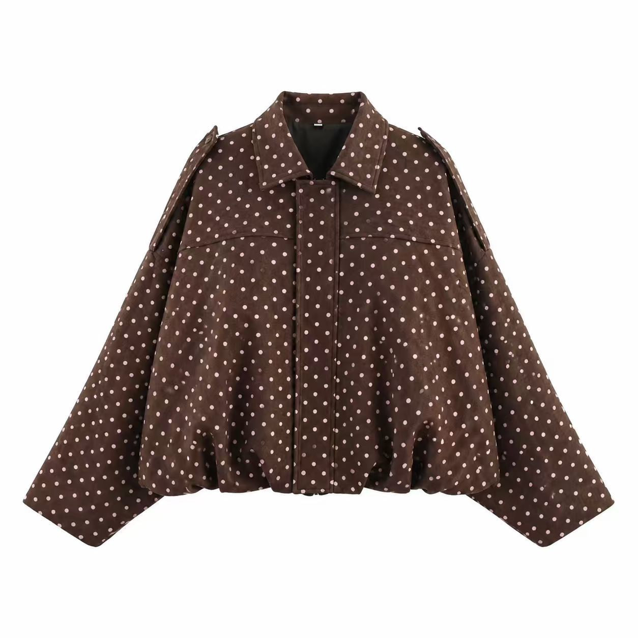 Sienna Relaxed Suede-Style Jacket