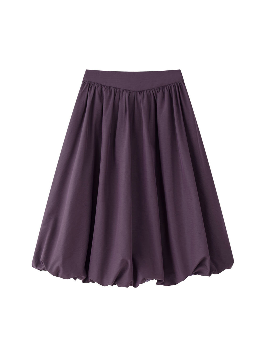 Style Retro Puffy Flower Skirt