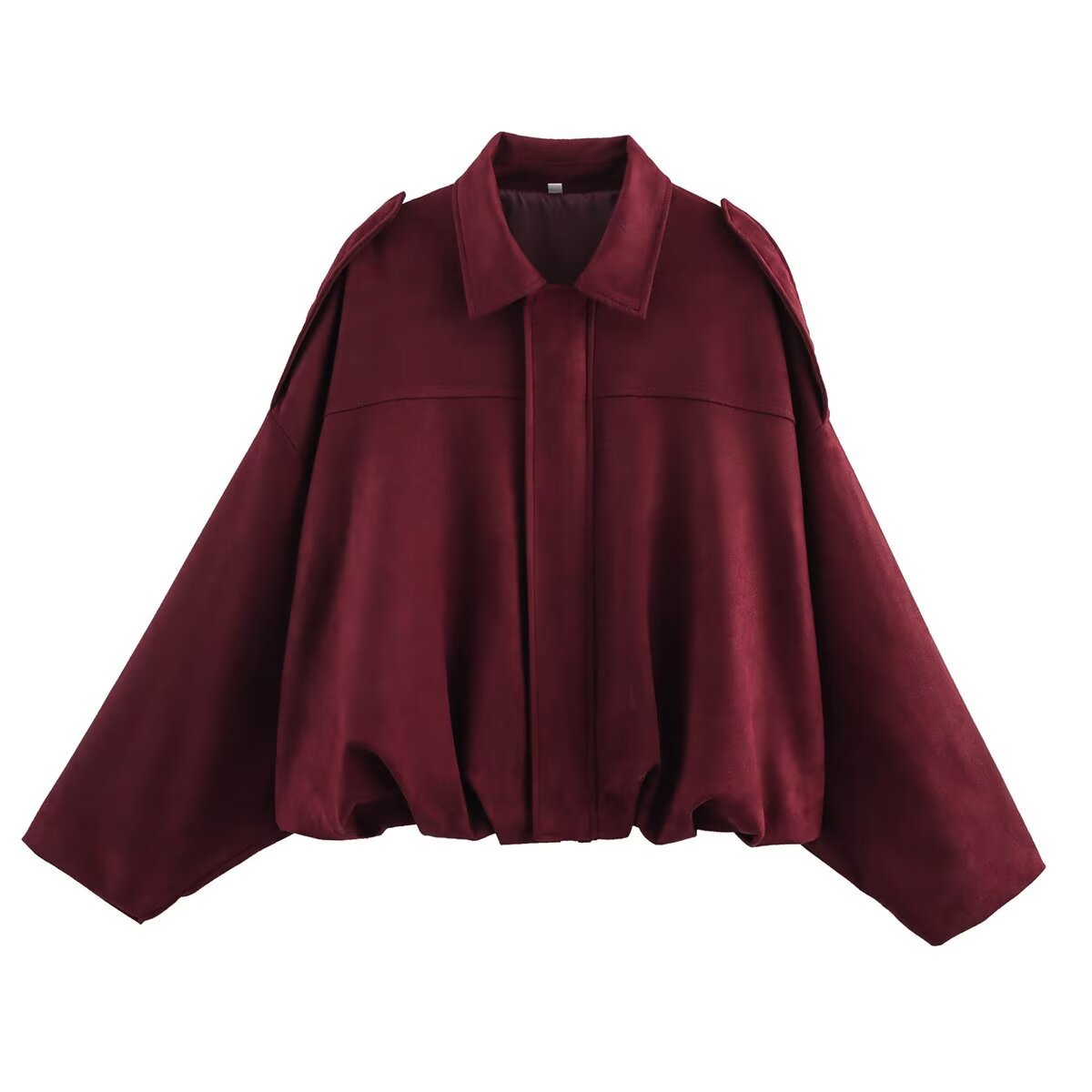 Sienna Relaxed Suede-Style Jacket