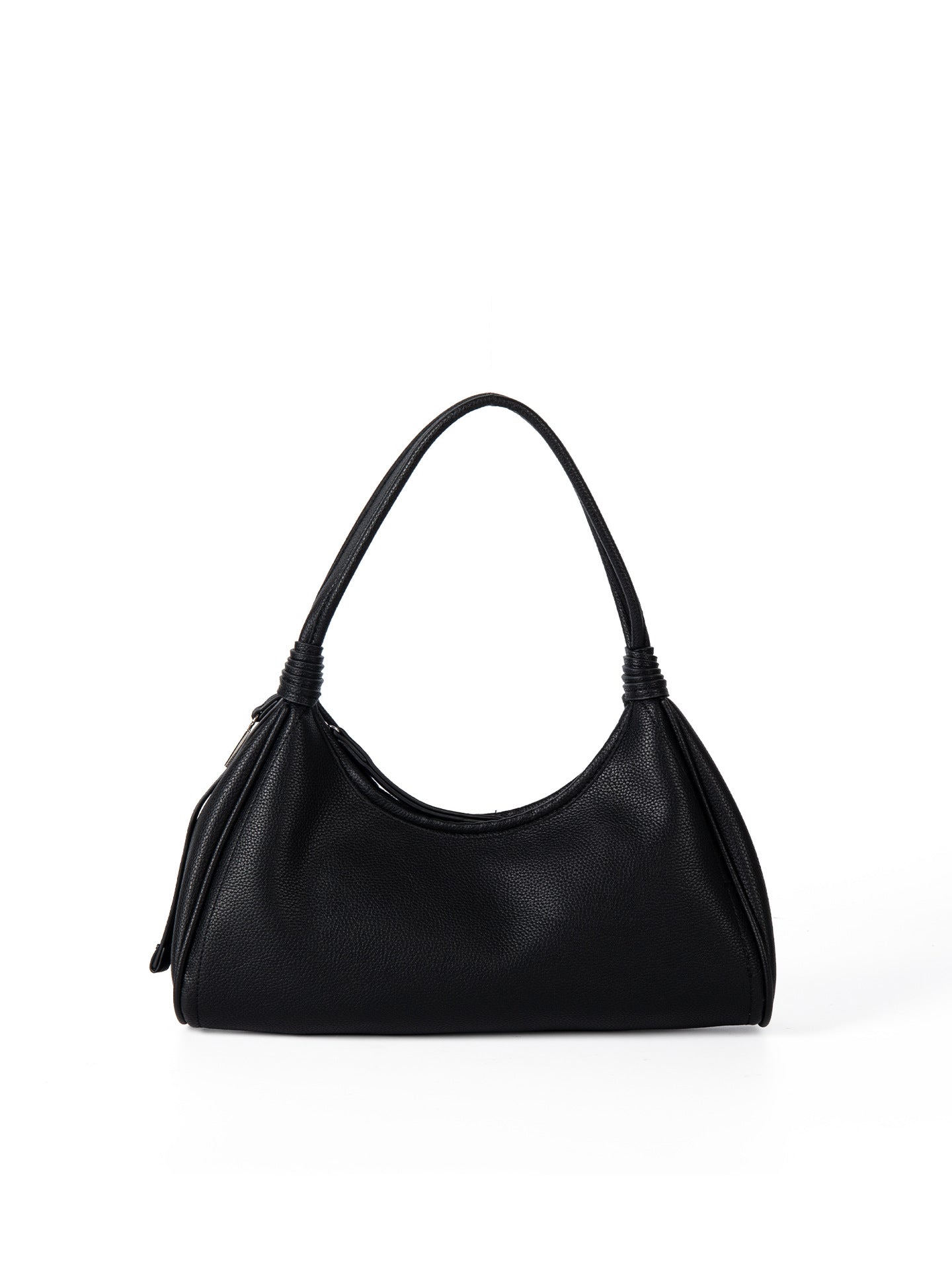 Lychee Pattern Soft Leather Handbag