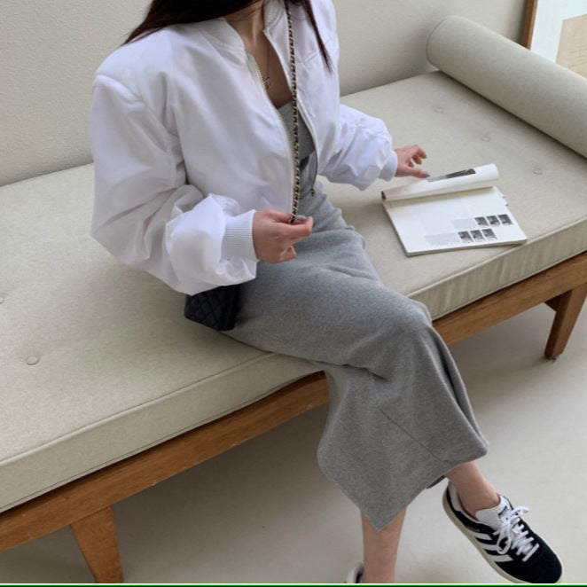 Women's Retro Baseball Jacket