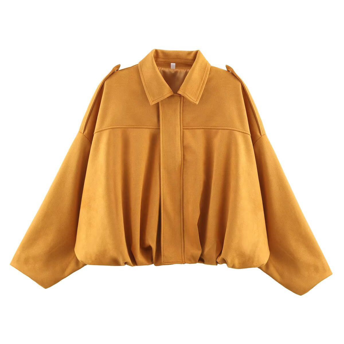 Sienna Relaxed Suede-Style Jacket