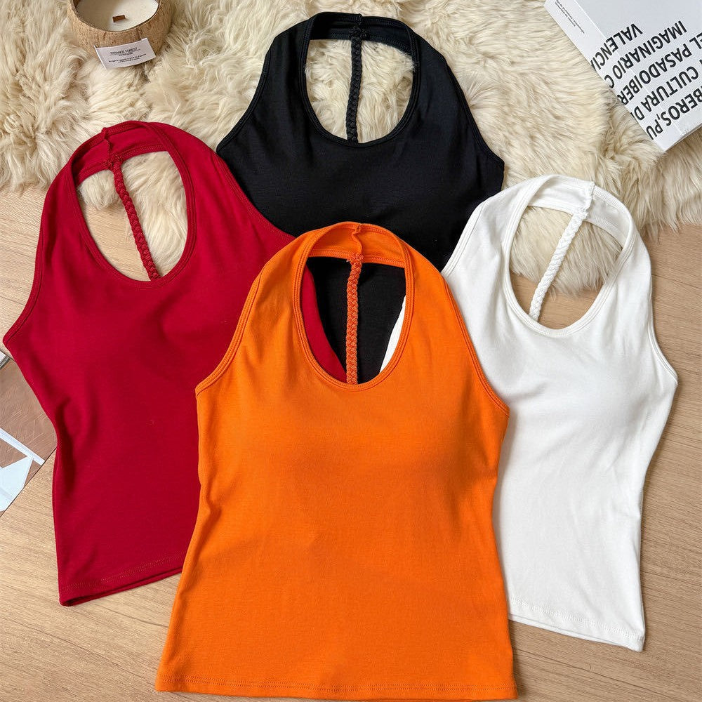 Womens Backless Halter Bodycon Dress