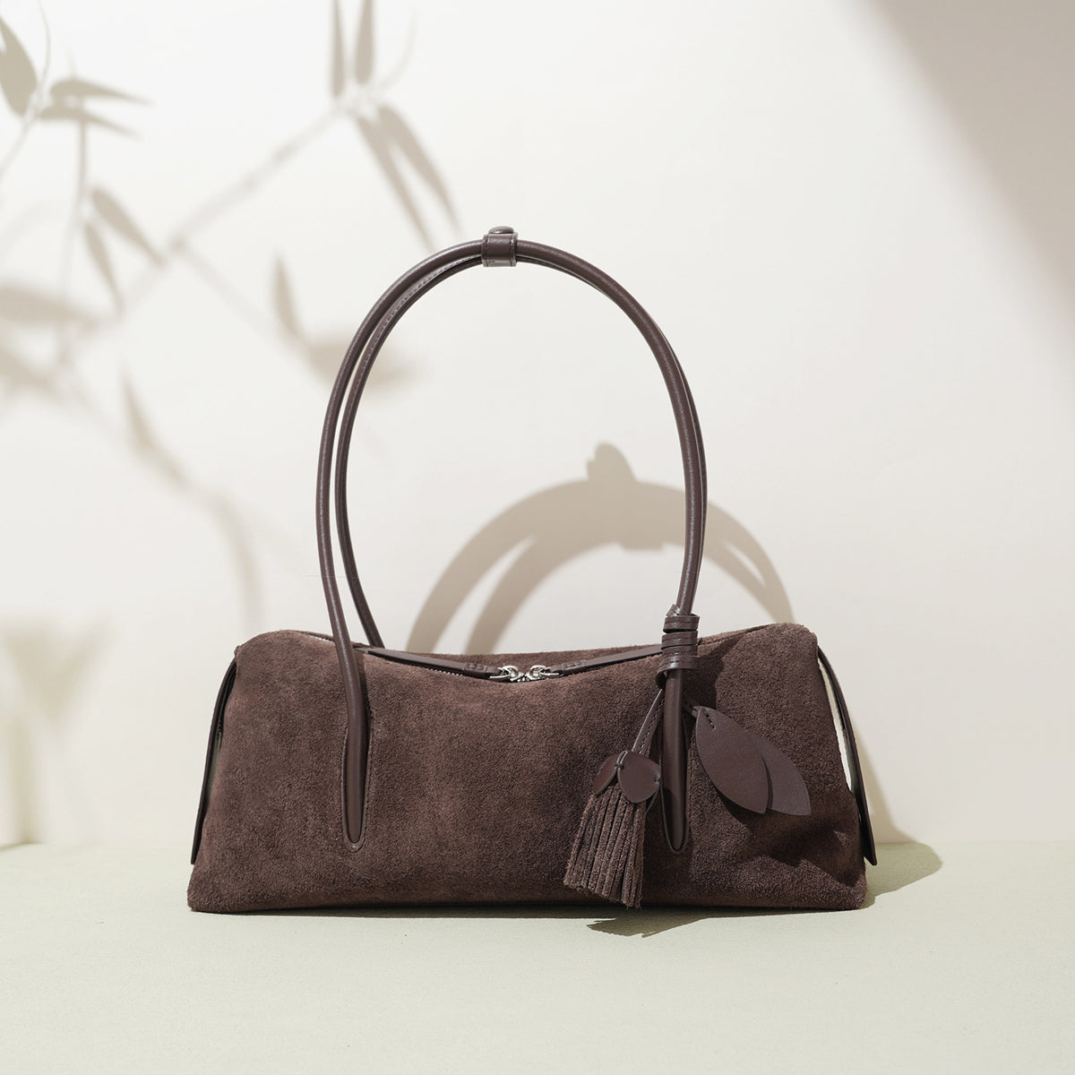 Genuine Leather Matte Tote Bag