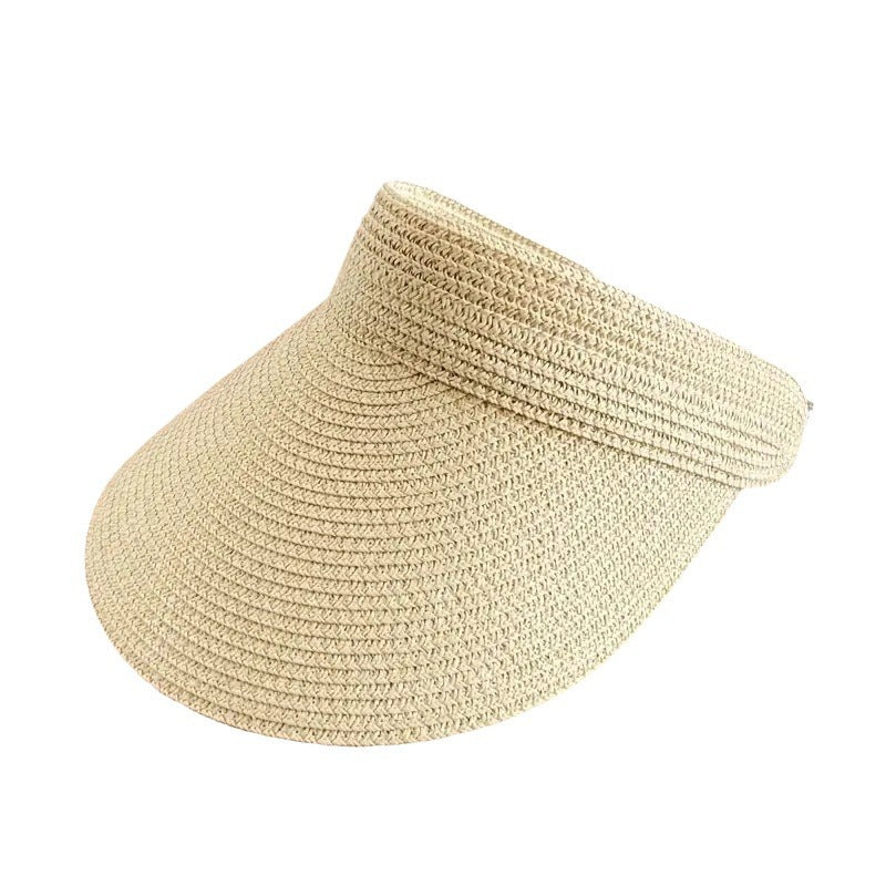 Straw Brim Sun Hat with UV Protection