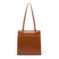 Genuine Leather Bucket Bag Retro Tote for Women
